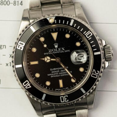 Rolex Submariner Zubmariner zorro flat S dial Rolex Submariner 16610 with a Zubmariner Flat-S dial